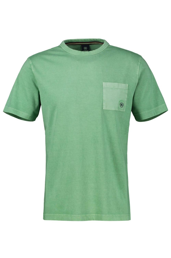 T SHIRT MET BORSTZAK 2543036 612 SAGE GREEN